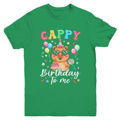 Funny Capybara Birthday To Me Cute Girls Birthday Capybara Youth Shirt | teecentury