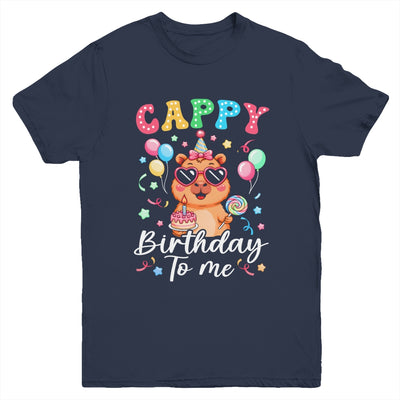 Funny Capybara Birthday To Me Cute Girls Birthday Capybara Youth Shirt | teecentury