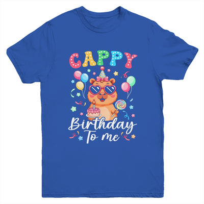 Funny Capybara Birthday To Me Cute Girls Birthday Capybara Youth Shirt | teecentury