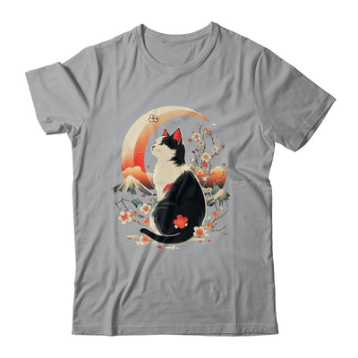 Funny Cat Anime Japanese Kawaii Retro Men Women Kids Graphic Shirt & Tank Top | teecentury