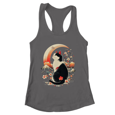 Funny Cat Anime Japanese Kawaii Retro Men Women Kids Graphic Shirt & Tank Top | teecentury