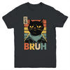 Funny Cat BRUH Teen Boys Girls Men Women Meme Japanese Anime Youth Shirt | teecentury