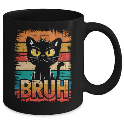 Funny Cat Bruh For Teens Boys Girls Men Women Meme Graphic Mug | teecentury