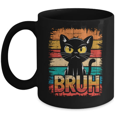 Funny Cat Bruh For Teens Boys Girls Men Women Meme Graphic Mug | teecentury