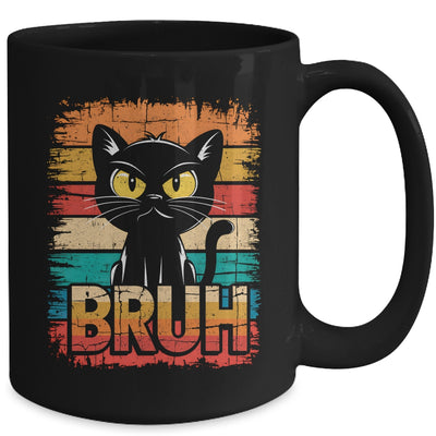 Funny Cat Bruh For Teens Boys Girls Men Women Meme Graphic Mug | teecentury