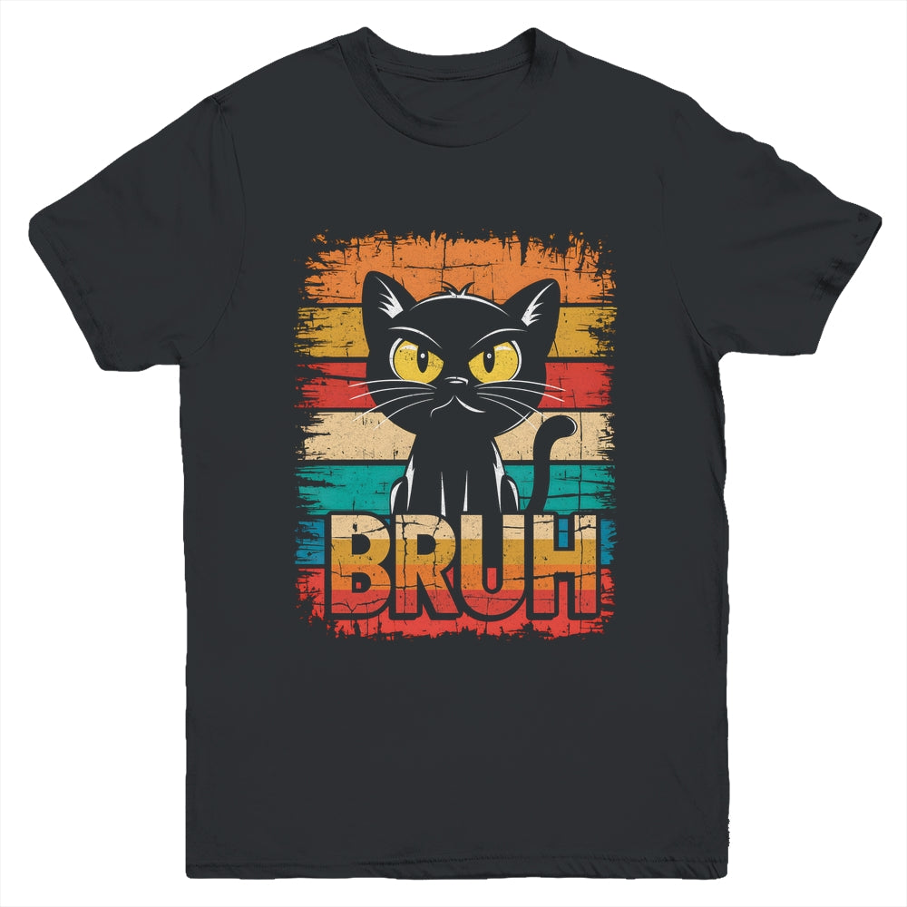 Funny Cat Bruh For Teens Boys Girls Men Women Meme Graphic Youth Shirt | teecentury