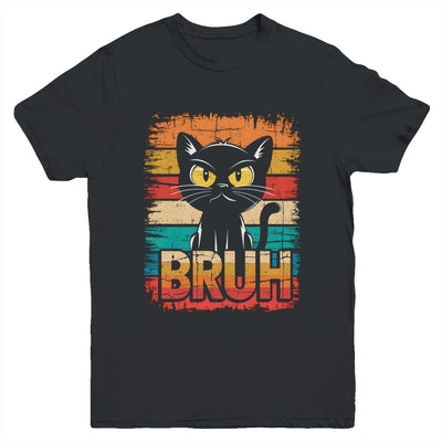 Funny Cat Bruh For Teens Boys Girls Men Women Meme Graphic Youth Shirt | teecentury