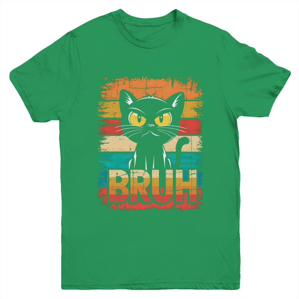 Funny Cat Bruh For Teens Boys Girls Men Women Meme Graphic Youth Shirt | teecentury