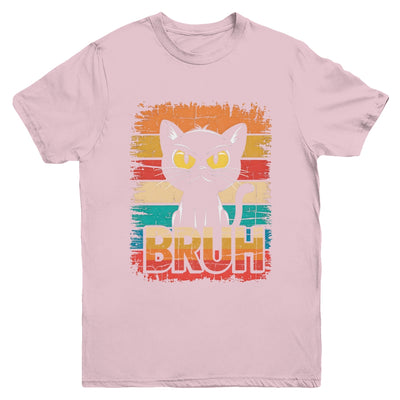 Funny Cat Bruh For Teens Boys Girls Men Women Meme Graphic Youth Shirt | teecentury