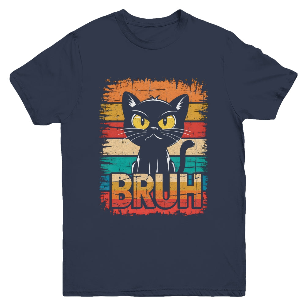 Funny Cat Bruh For Teens Boys Girls Men Women Meme Graphic Youth Shirt | teecentury