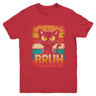 Funny Cat Bruh For Teens Boys Girls Men Women Meme Graphic Youth Shirt | teecentury