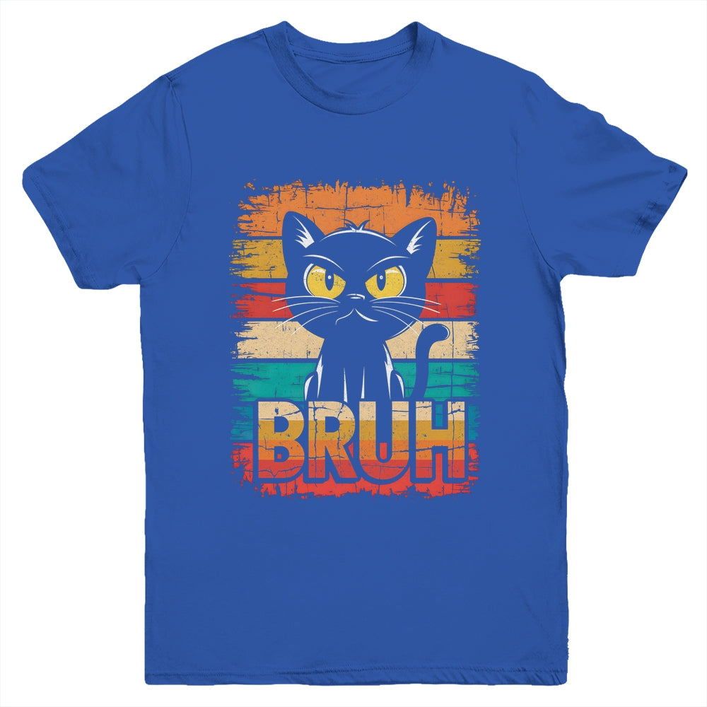 Funny Cat Bruh For Teens Boys Girls Men Women Meme Graphic Youth Shirt | teecentury