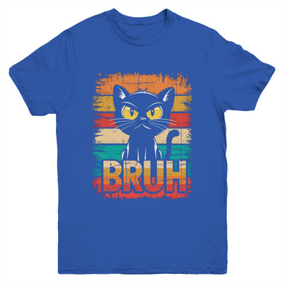 Funny Cat Bruh For Teens Boys Girls Men Women Meme Graphic Youth Shirt | teecentury