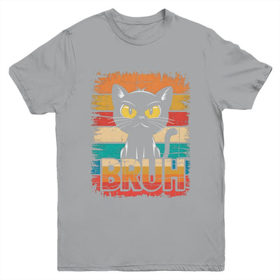 Funny Cat Bruh For Teens Boys Girls Men Women Meme Graphic Youth Shirt | teecentury