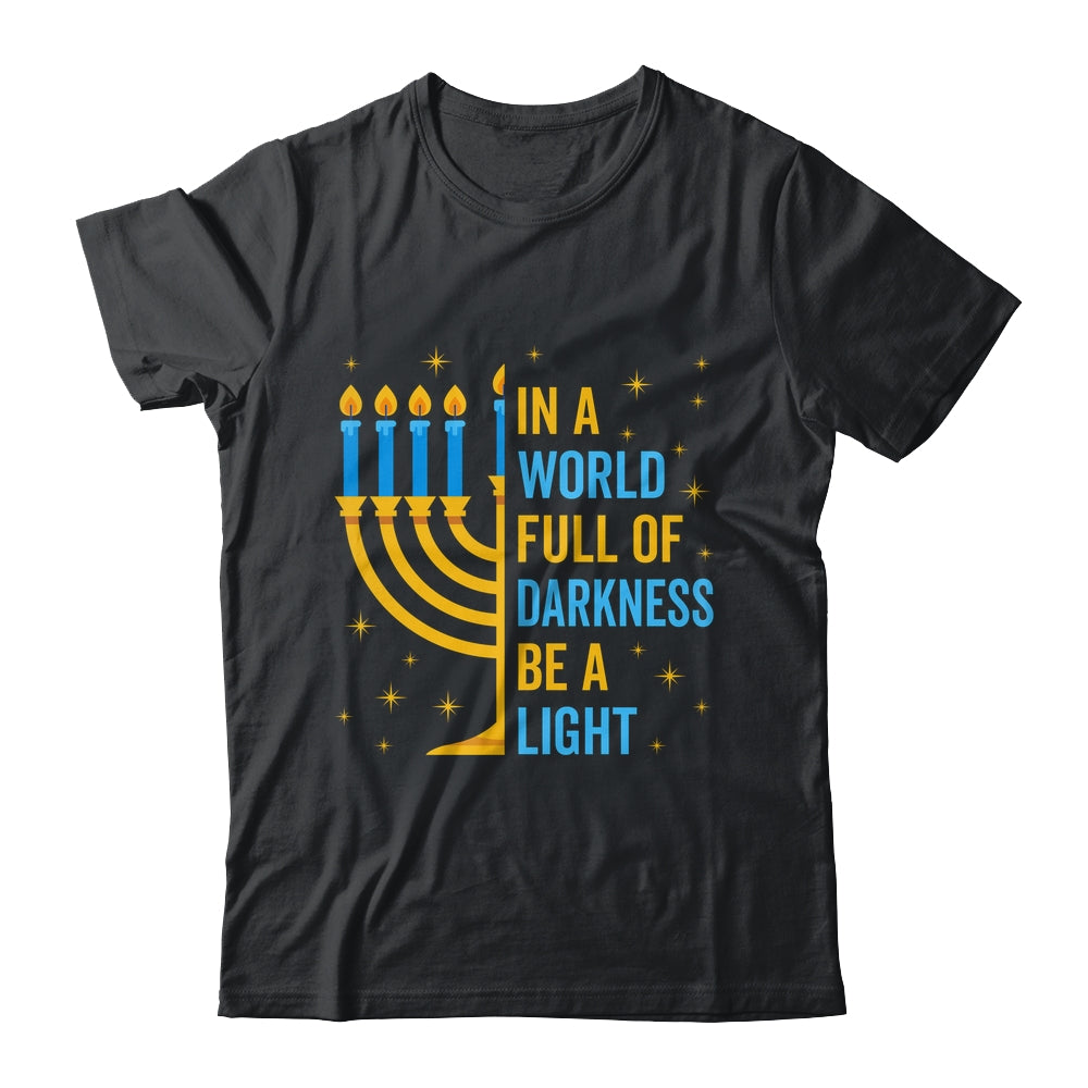 Funny Chanukah Hanukkah A Light Happy Hanukkah Menorah Shirt & Sweatshirt | teecentury