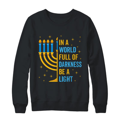Funny Chanukah Hanukkah A Light Happy Hanukkah Menorah Shirt & Sweatshirt | teecentury