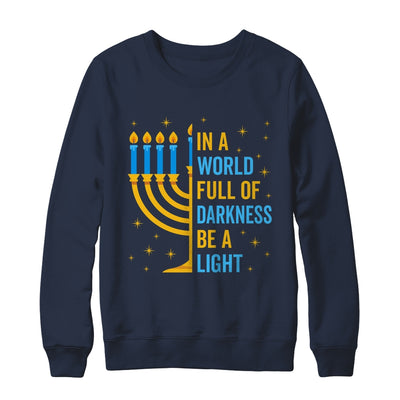 Funny Chanukah Hanukkah A Light Happy Hanukkah Menorah Shirt & Sweatshirt | teecentury