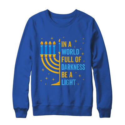 Funny Chanukah Hanukkah A Light Happy Hanukkah Menorah Shirt & Sweatshirt | teecentury