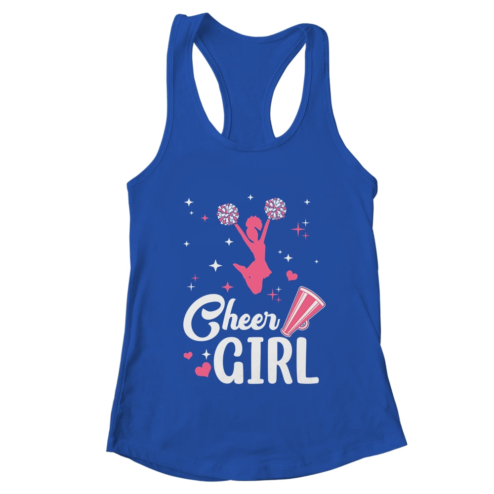 Funny Cheerleader Design For Girls Teen Women Cheerleading Shirt & Tank Top | teecentury