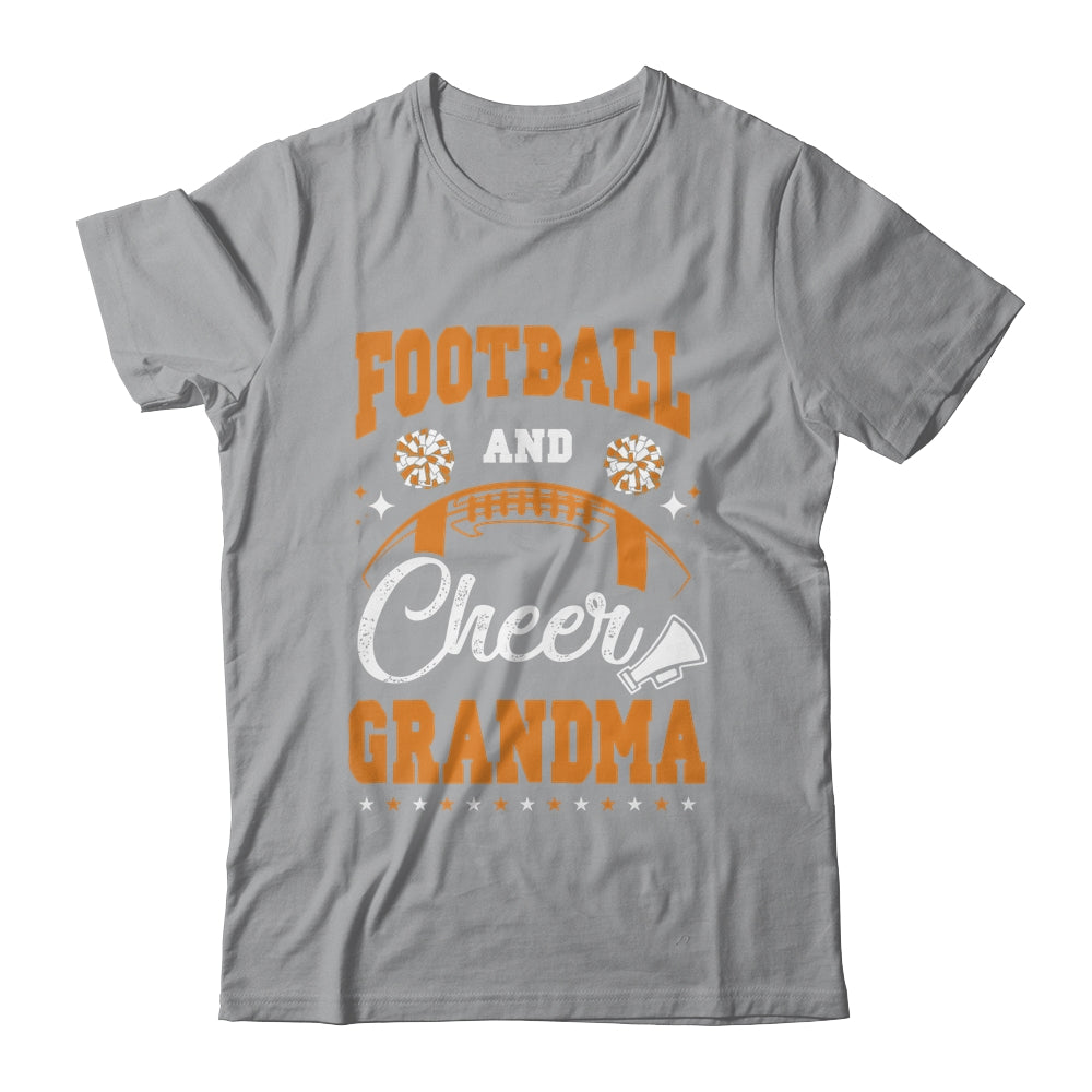 Funny Cheerleading Grandma Football And Cheer Grandma Shirt & Tank Top | teecentury