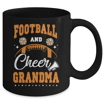 Funny Cheerleading Grandma Football And Cheer Grandma Mug | teecentury