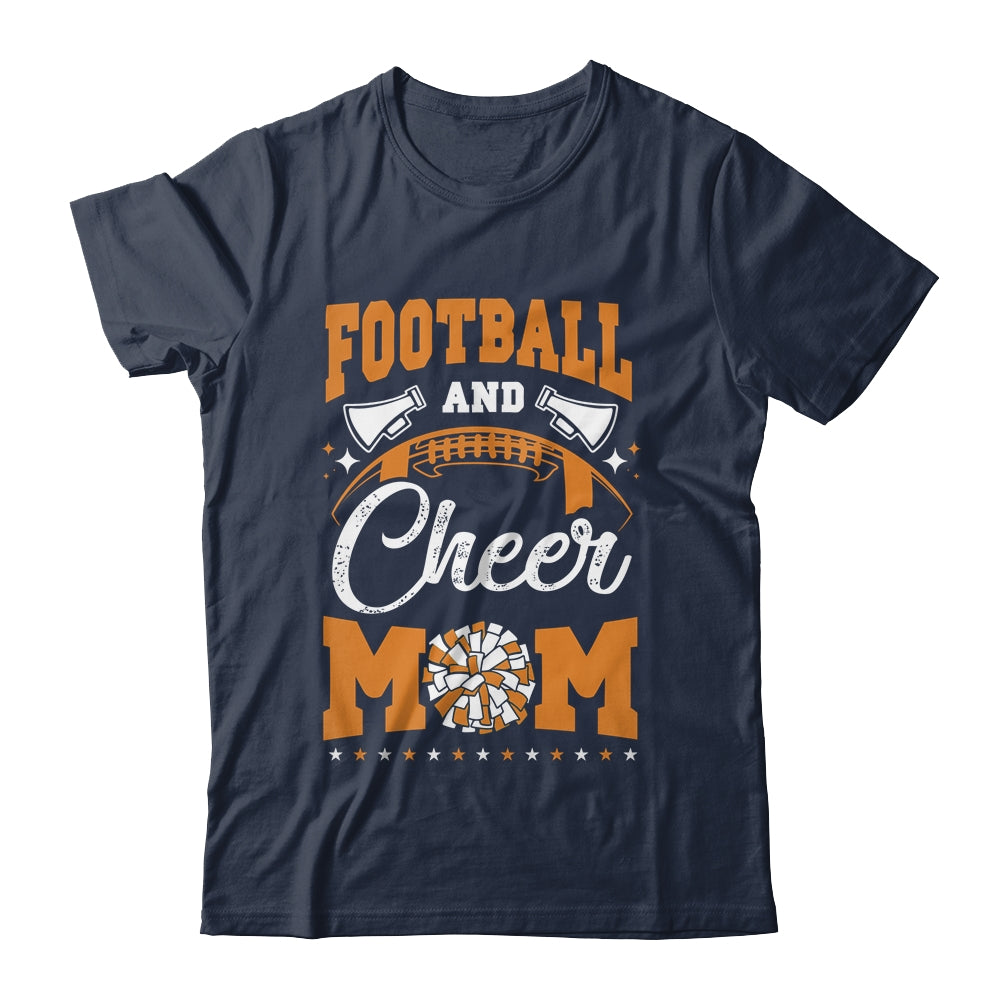 Funny Cheerleading Mom Football And Cheer Mom Shirt & Tank Top | teecentury