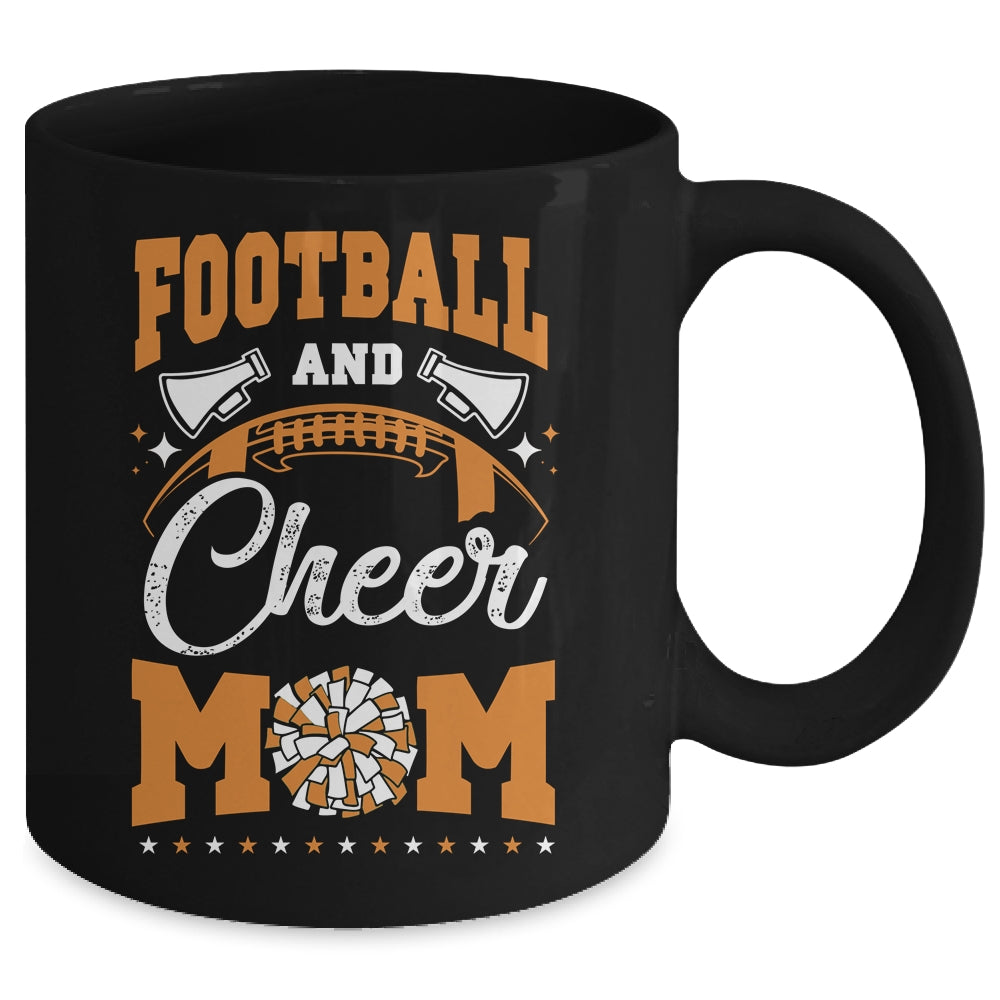 Funny Cheerleading Mom Football And Cheer Mom Mug | teecentury
