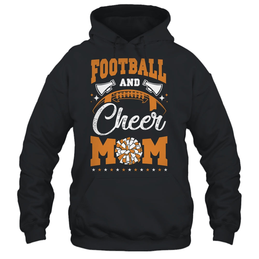 Funny Cheerleading Mom Football And Cheer Mom Shirt & Tank Top | teecentury