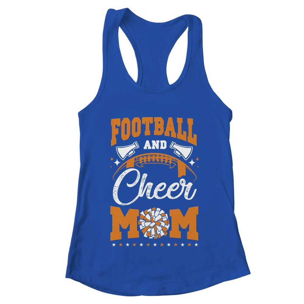 Funny Cheerleading Mom Football And Cheer Mom Shirt & Tank Top | teecentury