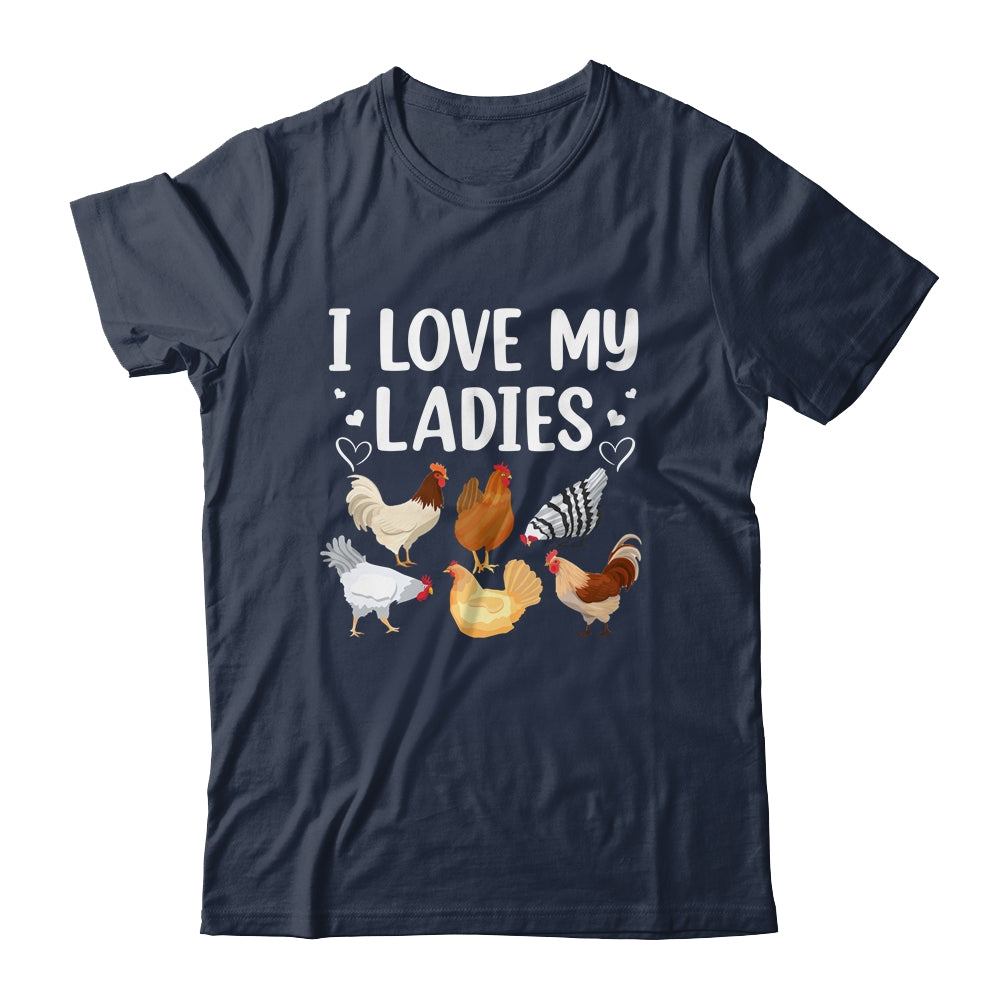 Funny Chicken Art Men Women Ladies Chicken Farmer Whisperer Shirt & Tank Top | teecentury