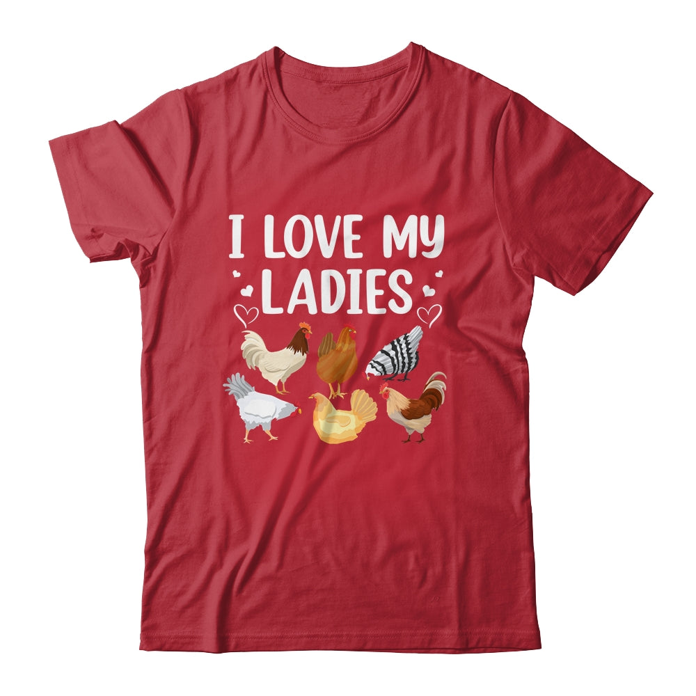 Funny Chicken Art Men Women Ladies Chicken Farmer Whisperer Shirt & Tank Top | teecentury