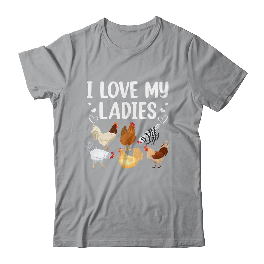 Funny Chicken Art Men Women Ladies Chicken Farmer Whisperer Shirt & Tank Top | teecentury