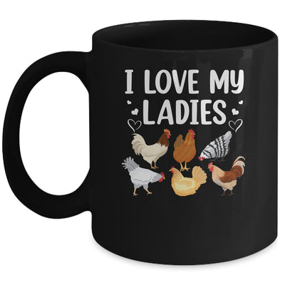 Funny Chicken Art Men Women Ladies Chicken Farmer Whisperer Mug | teecentury