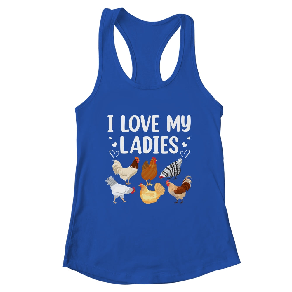 Funny Chicken Art Men Women Ladies Chicken Farmer Whisperer Shirt & Tank Top | teecentury