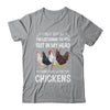 Funny Chicken Farmer Design Women Men Getting A Lot Chickens Shirt & Tank Top | teecentury