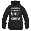 Funny Chicken Farmer Design Women Men Getting A Lot Chickens Shirt & Tank Top | teecentury