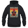 Funny Chicken Farmer Farming Guess What Chicken Butt Shirt & Tank Top | teecentury