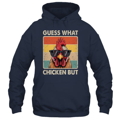 Funny Chicken Farmer Farming Guess What Chicken Butt Shirt & Tank Top | teecentury