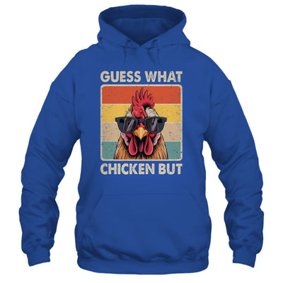 Funny Chicken Farmer Farming Guess What Chicken Butt Shirt & Tank Top | teecentury