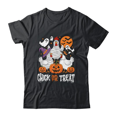 Funny Chicken Halloween Chick Or Treat Women Men Shirt & Hoodie | teecentury