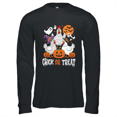 Funny Chicken Halloween Chick Or Treat Women Men Shirt & Hoodie | teecentury