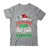 Funny Christmas 2025 Is My First Xmas As A Grandma Family Shirt & Sweatshirt | teecentury