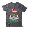 Funny Christmas 2025 Is My First Xmas As A Grandpa Family Shirt & Sweatshirt | teecentury