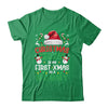 Funny Christmas 2025 Is My First Xmas As A Mommy Family Shirt & Sweatshirt | teecentury