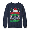 Funny Christmas 2025 Is My First Xmas As A Mommy Family Shirt & Sweatshirt | teecentury