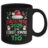 Funny Christmas 2025 Is My First Xmas As A Tio Family Mug | teecentury