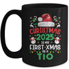 Funny Christmas 2025 Is My First Xmas As A Tio Family Mug | teecentury