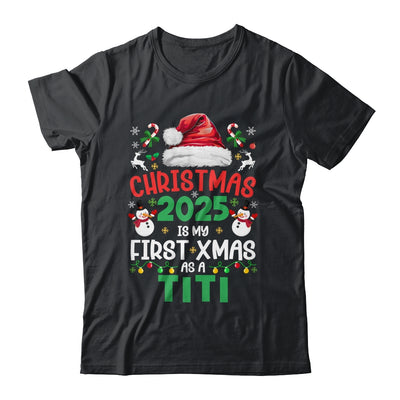 Funny Christmas 2025 Is My First Xmas As A Titi Family Shirt & Sweatshirt | teecentury