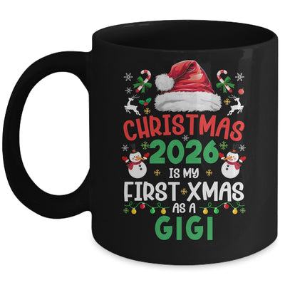 Funny Christmas 2026 Is My First Xmas As A Gigi Family Mug | teecentury