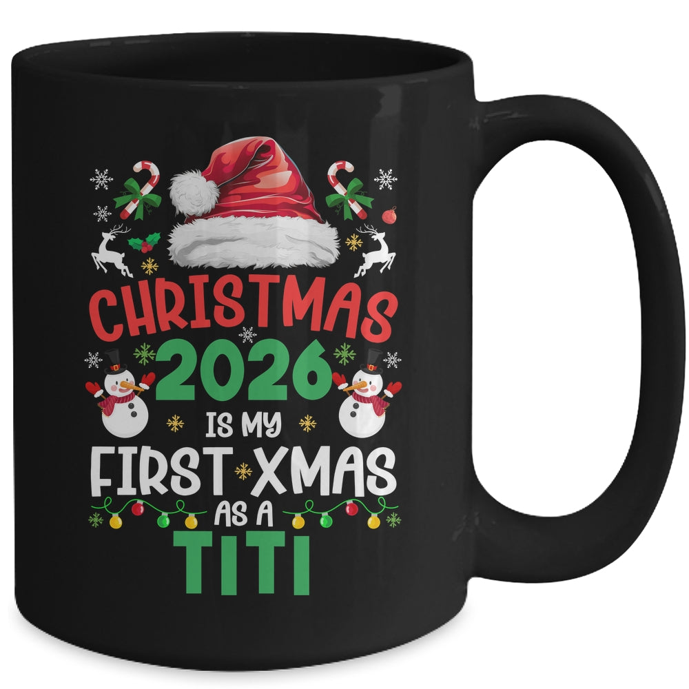 Funny Christmas 2026 Is My First Xmas As A Titi Family Mug | teecentury